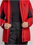 Горнолыжная куртка женская зимняя красного цвета 3105Kr 2115570093