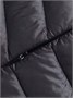Куртка женская удлинённая стёганая с капюшоном и графеновой подкладкой черного цвета 9628_1Ch 1906368543