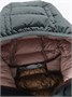 Куртка женская стёганая с капюшоном с графеновой подкладкой цвета хаки 9624_1Kh 3269442