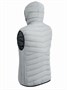 Женский лёгкий стёганый жилет Valianly с капюшоном серого цвета 9636_2Sr 595572473