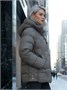 Куртка зимняя женская из овчина стильная и модная коричневого цвета 7309K 1921403827