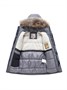 Парка зимняя подростковая для мальчика серого цвета 9331Sr 1211217413