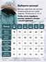 Куртка парка зимняя детская подростковая для девочки с капюшоном и мехом зеленого цвета 9444Z 242107637