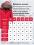 Куртка парка зимняя подростковая для девочки с капюшоном и мехом красного цвета 9446Kr 802752054