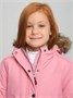 Парка зимняя подростковая для девочки розового цвета 2490R 1424083028