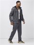 Спортивный костюм мужской зимний с начесом серого цвета 7336Sr 227466271