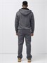 Спортивный костюм мужской зимний с начесом серого цвета 7336Sr 227466271
