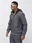Спортивный костюм мужской зимний с начесом серого цвета 7336Sr 227466271