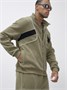 Спортивный костюм мужской демисезонный на флисе цвета хаки 329Kh 1872368006