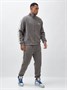 Спортивный костюм мужской демисезонный на флисе серого цвета 330Sr 1127161412