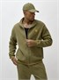 Спортивный костюм мужской демисезонный на флисе цвета хаки 339Kh 1319345798