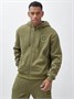 Спортивный костюм мужской демисезонный на флисе цвета хаки 340Kh 11237010