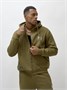 Спортивный костюм мужской демисезонный на флисе цвета хаки 336Kh 1011098080