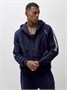 Спортивный костюм мужской демисезонный на флисе темно-синего цвета 341TS 1703595184