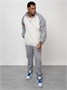 Спортивный костюм мужской модный серого цвета 35021Sr 1374129777