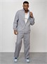 Спортивный костюм мужской модный серого цвета 15020Sr 1162210134