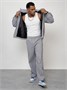 Спортивный костюм мужской модный серого цвета 15020Sr 1162210134