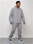 Спортивный костюм мужской модный серого цвета 15010Sr 938172118