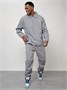 Спортивный костюм мужской модный серого цвета 15010Sr 938172118