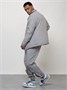 Спортивный костюм мужской модный серого цвета 15010Sr 938172118