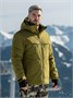 Горнолыжный костюм мужской зимний цвета хаки 02412Kh 500424472