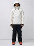Горнолыжный костюм анорак мужской зимний белого цвета 389Bl 1804321293