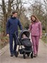 Мужской костюм из софтшелла с флисом и мембраной — утепленный темно-синего цвета 09615TS 565198065