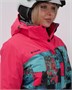 Горнолыжный костюм женский зимний розового цвета 0005R 1465343695