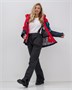 Горнолыжный костюм женский зимний красного цвета 0005Kr 2101788369