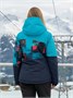 Горнолыжный костюм женский зимний бирюзового цвета 0005Br 614209854
