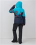 Горнолыжный костюм женский зимний бирюзового цвета 0005Br 614209854