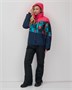 Горнолыжный костюм женский зимний розового цвета 02395R 1267891488
