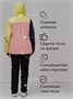 Горнолыжный костюм женский зимний персикового цвета 016P 314582230