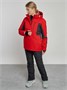 Горнолыжный костюм женский зимний красного цвета 03105Kr 1749686976
