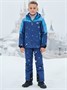 Горнолыжный костюм зимний для мальчика синего цвета 9431S 1365317222