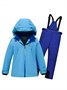 Горнолыжный костюм зимний для мальчика голубого цвета 9419Gl 400513000