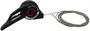 Шифтер Shimano Tourney, TZ500, левый, 3 скорости, трос 1800мм frict 568112264