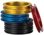 Кольцо проставочное SPACER-R 1-1/8"х5мм, красное, алюминий 2127043098