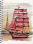 Блокнот для зарисовок SKETCHBOOK А5 с жесткой обложкой 60л. "Алые паруса" 729349145