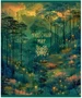 Тетрадь общая 48 л., MAGIC FOREST, обложка-мелов.картон+сплошной УФ-лак, скрепка 1422002277