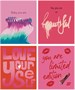 Тетрадь общая 48 листов на скрепке "Barbie style lettering" 1520556074