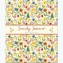 НОВИНКА! Тетрадь общая 48 листов на скрепке "Scandy Summer Pattern" 1529692272