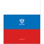 Тетрадь общая 48 листов на скрепке "Россия" 580995343