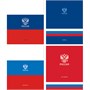 Тетрадь общая 48 листов на скрепке "Россия" 580995343
