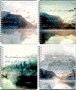 Тетрадь общая 48л., "Туманные пейзажи", обложка - мелов.картон + холодная фольга + твин лак, металлический гребень 463165991