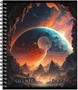 Тетрадь COSMIC LANDSCAPE 170х203, 48 л. гребень, , 4+0+выборочный УФ-лак, 4 диз 1665174778