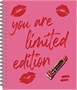 Тетрадь общая 48 листов на металлическом гребне "Barbie style lettering" 278296790