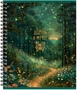 Тетрадь общая 96 л., MAGIC FOREST, обложка-мелов.картон+сплошной УФ-лак, металлический гребень 51916060