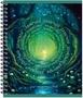 Тетрадь общая 96 л., YOUR MAGIC NOTEBOOK, обложка-мелов.картон+соффтач-лак, металлический гребень 47064760