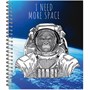 Тетрадь общая 96 листов на металлическом гребне "I need more space" 1156247372